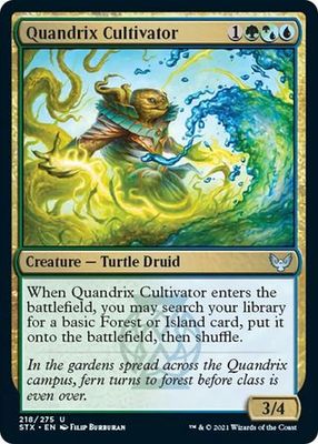 Quandrix Cultivator 218/275 Strixhaven: School of Mages Singles