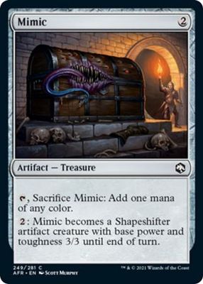 Mimic 249/281
Adventures in the Forgotten Realms Singles(español)