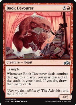 Book Devourer 093/259 Guilds of Ravnica Singles(español)