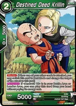 Destined Deed Krillin - Union Force (DBS-B02)
Union Force