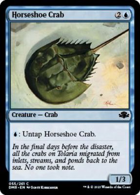 Horseshoe Crab 055/261
Dominaria Remastered Singles