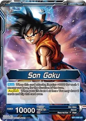 Son Goku // Super Saiyan Blue Son Goku - Galactic Battle (DBS-B01)
Galactic Battle