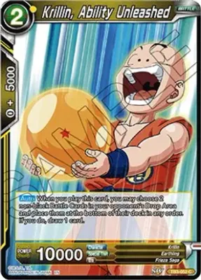 Krillin, Ability Unleashed - Clash of Fates (DBS-TB03)
Clash of Fates