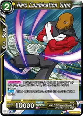 Hero Combination Vuon - Tournament of Power (DBS-TB01)
Tournament of Power