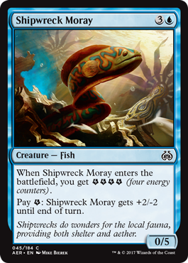 Shipwreck Moray 045/184 Aether Revolt Singles (Español)