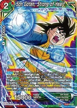 Son Goten, Strong of Heart - Expansion Deck Box Set 08: Magnificent Collection - Forsaken Warrior (DBS-BE08)
Expansion Deck Box Set 08: Magnificent Collection - Forsaken Warrior