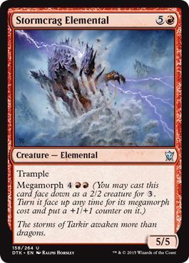 Stormcrag Elemental 158/264 Dragons of Tarkir Singles