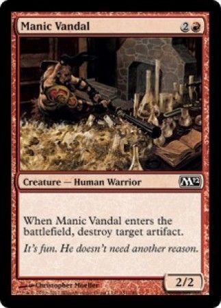 Manic Vandal 151/249 - Magic 2012 (M12) Singles
