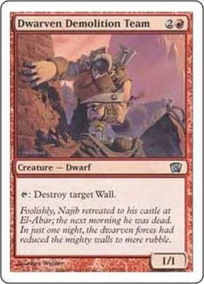 Dwarven Demolition Team
MTG 8th Edition Singles