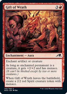 Gift of Wrath 143/302 - Kamigawa Neon Dynasty Singles (Español)
