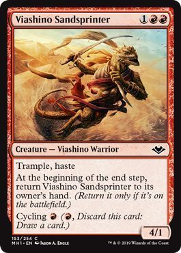 Viashino Sandsprinter 153/254 Modern Horizons Singles
