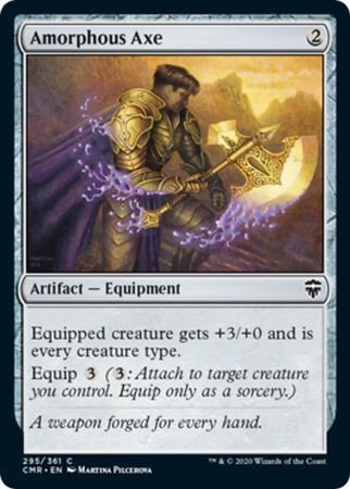 Amorphous Axe 295/361 Commander Legends Singles