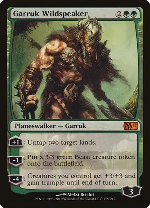 SJ Garruk Wildspeaker - Magic 2011 (M11) (M11)
Magic 2011 (M11) (Espanol)