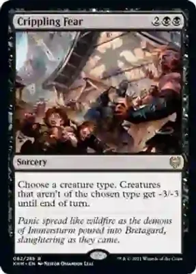 Crippling Fear - Kaldheim (KHM) Kaldheim