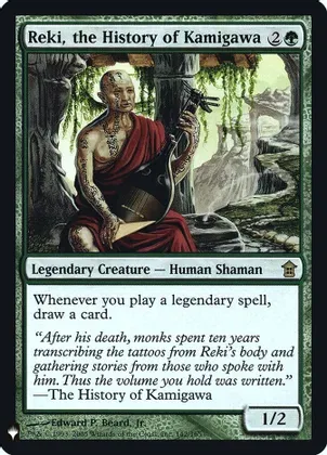 SJ Reki, the History of Kamigawa - The List Reprints (LIST)
The List Reprints Foil