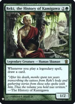 SJ Reki, the History of Kamigawa - The List Reprints (LIST)
The List Reprints Foil