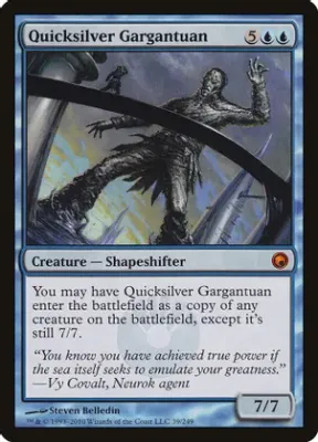 Quicksilver Gargantuan - Scars of Mirrodin (SOM)
Scars of Mirrodin