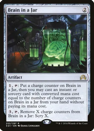 Brain in a Jar - Shadows over Innistrad (SOI)
Shadows over Innistrad