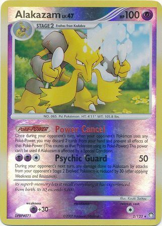 SJ Alakazam - 2/123 - Holo Rare Reverse Holo
Diamond &amp; Pearl: Mysterious Treasures Reverse Holo Singles