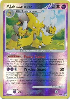 SJ Alakazam - 2/123 - Holo Rare Reverse Holo
Diamond &amp; Pearl: Mysterious Treasures Reverse Holo Singles