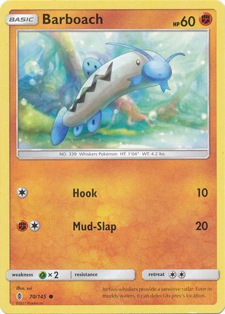 Barboach - 70/145 - Common
Sun &amp; Moon: Guardians Rising Singles