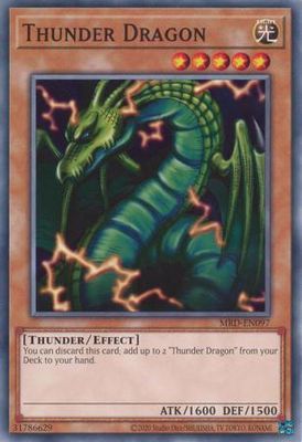 Thunder Dragon - MRD-EN097 - Common Unlimited (25th Reprint)
Metal Raiders 25th Anniversary Singles