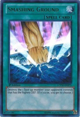 SJ Smashing Ground - LCYW-EN275 - Ultra Rare 1st Edition
Legendary Collection 3: Yugi&#39;s World 1st Edition Singles