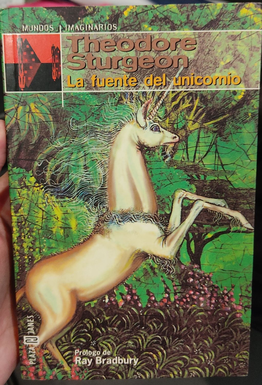 BA1 La fuente del unicornio Libro Espanol Theodore Sturgeon