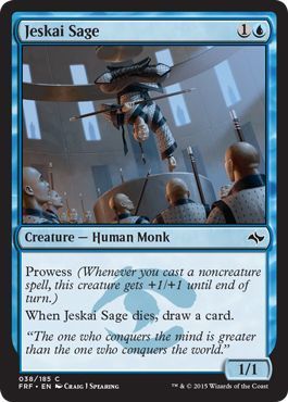 Jeskai Sage 038/185
Fate Reforged Singles(español)