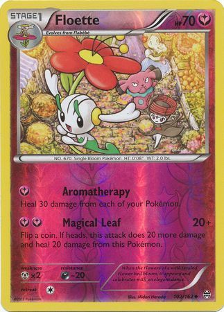 Floette - 102/162 - Uncommon Reverse Holo
XY: Breakthrough Reverse Holo Singles