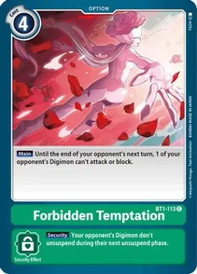 Forbidden Temptation - Release Special Booster (BT01-03)
Release Special Booster