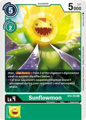 Sunflowmon - Great Legend (BT04) Great Legend