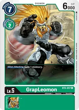 GrapLeomon - Great Legend (BT04)
Great Legend