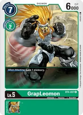 GrapLeomon - Great Legend (BT04)
Great Legend