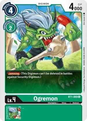 Ogremon - Release Special Booster (BT01-03)
Release Special Booster