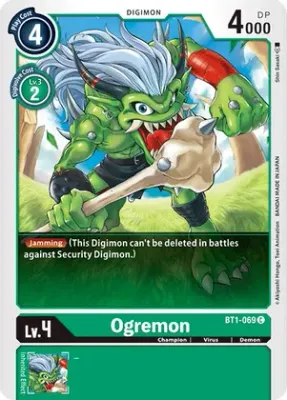 Ogremon - Release Special Booster (BT01-03)
Release Special Booster