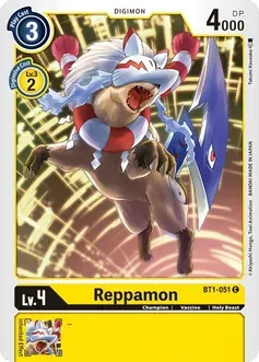 Reppamon - Release Special Booster (BT01-03)
Release Special Booster