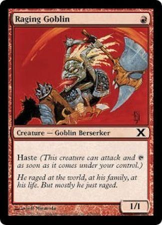 Raging Goblin
MTG 10th Edition Singles