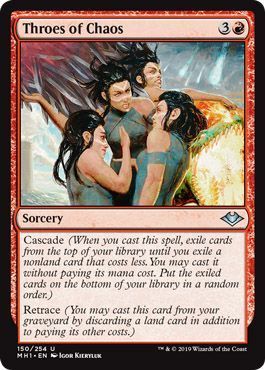 Throes of Chaos 150/254 - Modern Horizons Singles