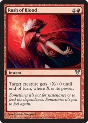 Rush of Blood 154/244 - Avacyn Restored Singles (Español)