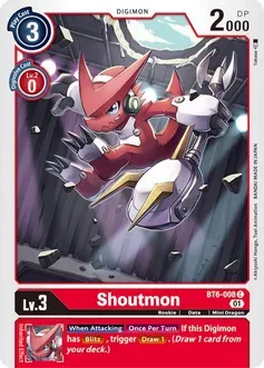 Shoutmon - Double Diamond (BT06)
Double Diamond
