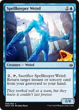 Spellkeeper Weird 069/264 - War of the Spark Singles