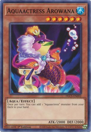 Aquaactress Arowana - DLCS-EN092 - Common 1st Edition
Dragons of Legend The Complete Series 1st Edition Singles
