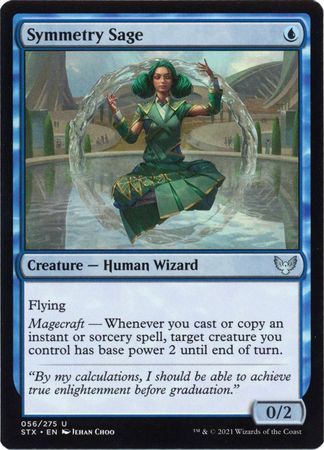 Symmetry Sage 056/275
Strixhaven: School of Mages Singles