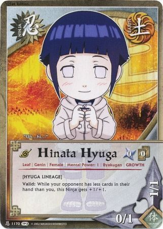 Hinata Hyuga [Hyuga Lineage] - 1170 - Common Naruto: Tournament (Chibi) Pack 3