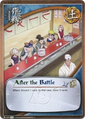 After the Battle - 777 - Rare
Naruto: Tournament (Chibi) Pack 3