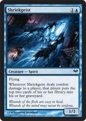 Shriekgeist Dark Ascension Singles