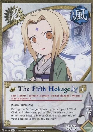 SJ The Fifth Hokage [Slug Princess]- 1036 - Rare
Naruto: Tournament (Chibi) Pack 2