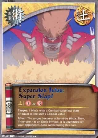 Expansion Jutsu: Super Slap! - 697 - Rare
Naruto: Tournament (Chibi) Pack 1