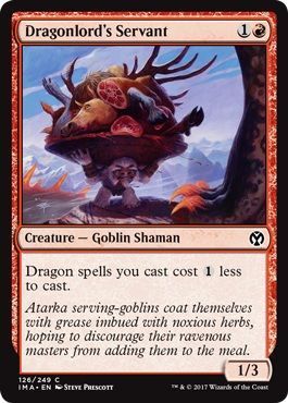 Dragonlord&#39;s Servant 126/249 Iconic Masters Singles